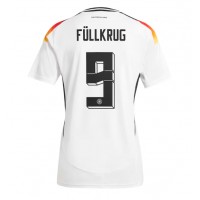 Camiseta Alemania Niclas Fullkrug #9 Primera Equipación Replica Eurocopa 2024 mangas cortas
